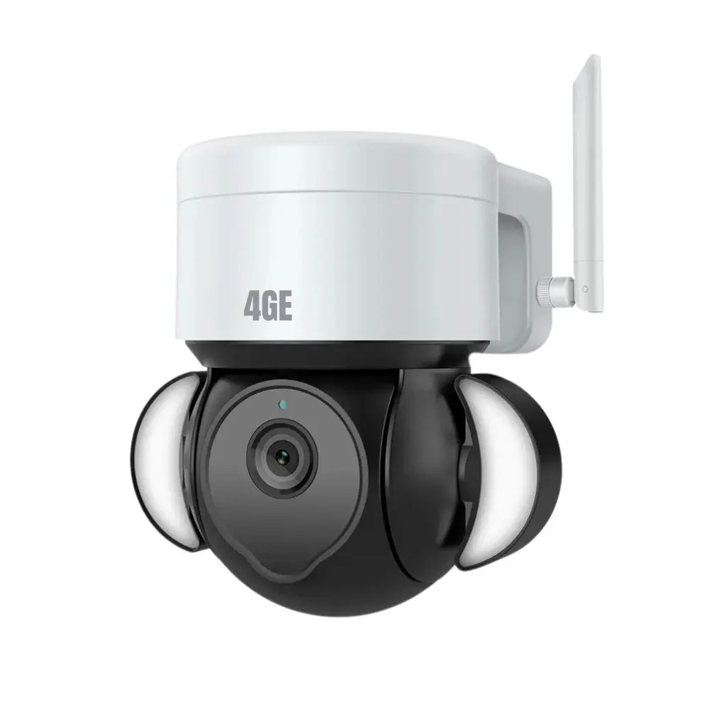 4GE- Cámara de vigilancia 4G autónoma con tarjeta SD de 64GB incluida, ideal para monitoreo en áreas rurales sin WiFi