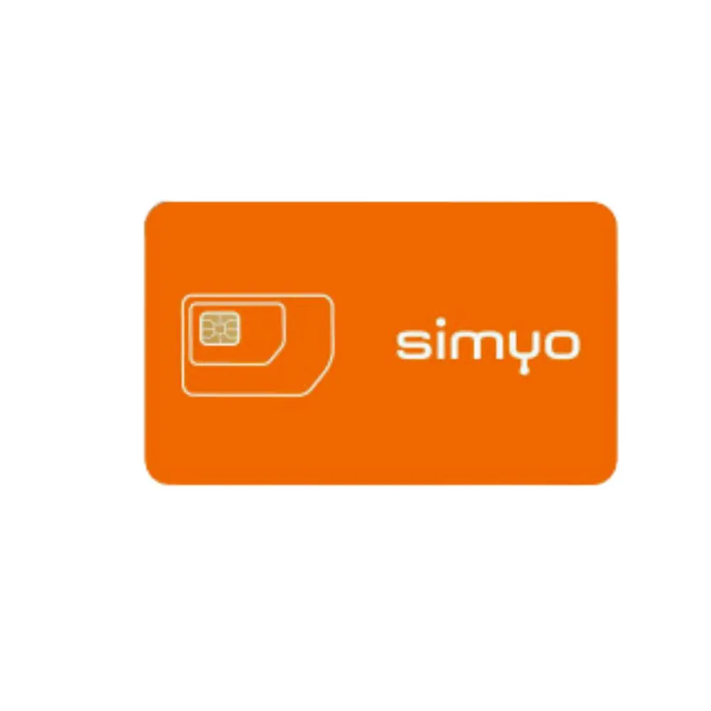 Tarjeta de datos 4G Simyo con 4GB y 120m por 3,5€/mes