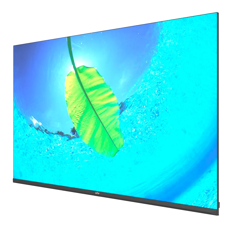Monitor Univew LED 43" Diseñado para videovigilancia 24/7. Resolución 1920x1080. HDMI, VGA y Audio. 