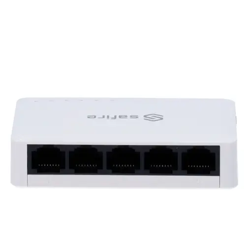 [SF-SW05-G] Switch de sobremesa de 5 puertos Gigabit. Velocidad 10/100/1000 Mbps. 