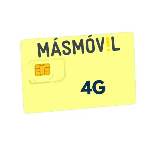 Tarjeta de datos 4G MasMovil con 20GB y llamadas ilimitadas por 4,9€/mes el 1er año