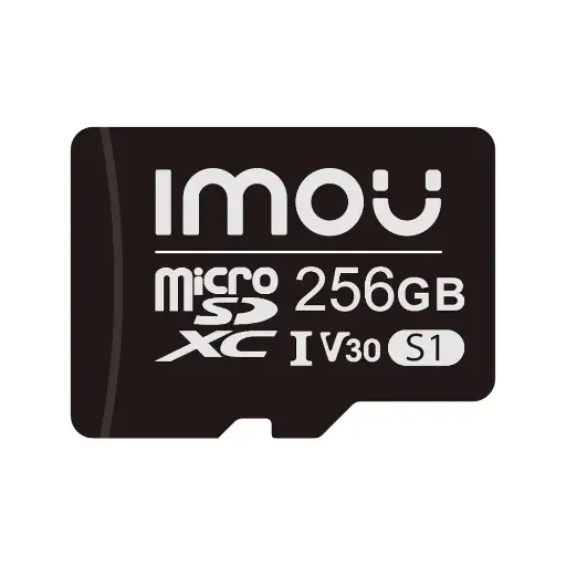 [EIB-0031] Tarjeta MicroSD Imou de 256GB para videovigilancia. UHS-1, Clase 10, U3, V30. 95 MB/s de lectura. 