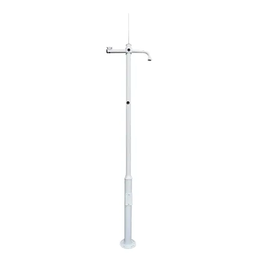 [EPV-450-D] Báculo para CCTV de  4.5 metros de altura. Fabricado en acero galvanizado. 